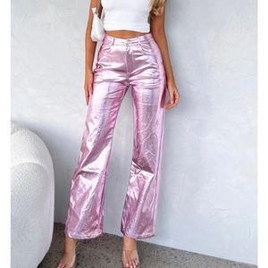 White fox boutique push the button pants